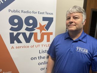 Dr. Terry Britt, communications professor at UT Tyler, discusses the university's new media lab and the research it will be used to conduct.